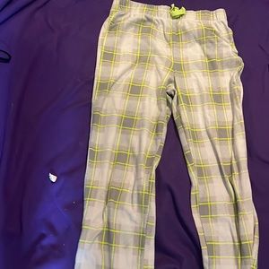 Size 14-16 light green plaid